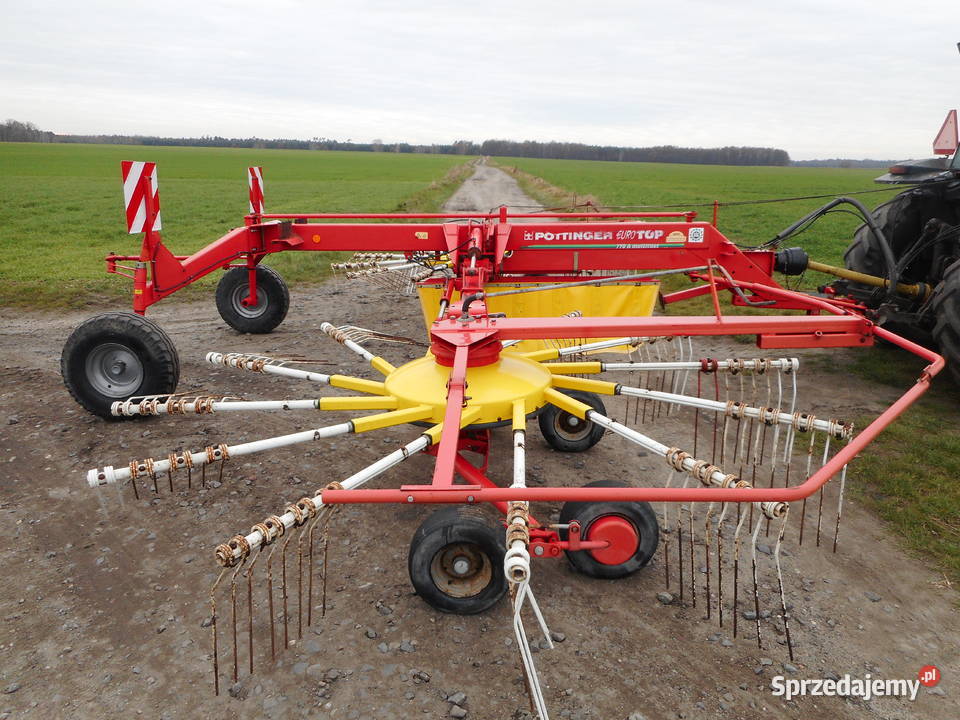 Zgrabiarka Karuzelowa POTTINGER EuroTop 770A Maszyny zielonkowe Lubliniec