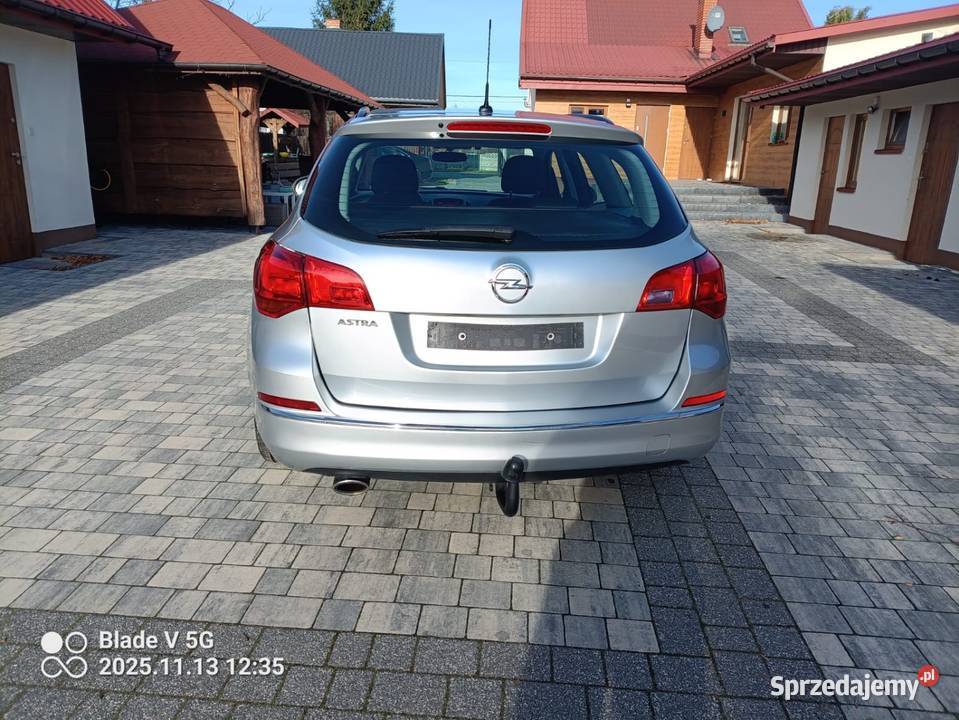Opel AstraJ 2012 14 B Przebieg 252 mazowieckie Radom