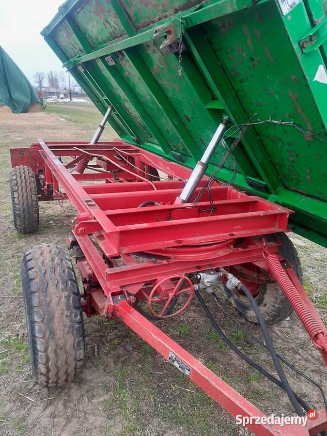 Przyczepa ZASŁAW d732 ORGINAŁ Maszyny rolnicze
