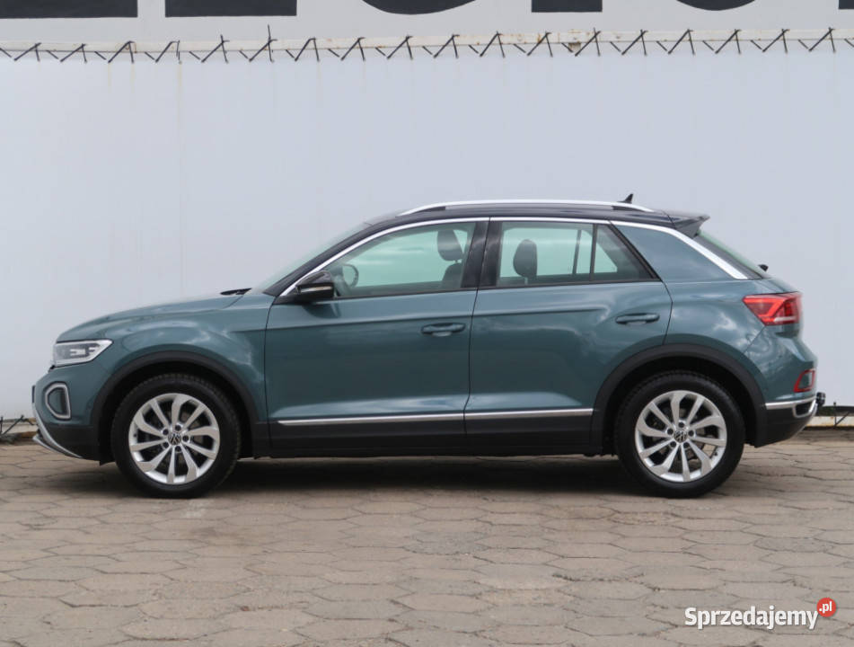 VW TRoc 15 TSI niebieski Łódź