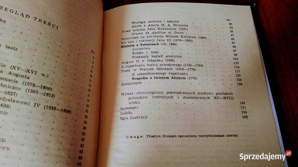 Teatr i dramat staropolski w Gdańsku Witczak twarda Książki naukowe i popularnonaukowe