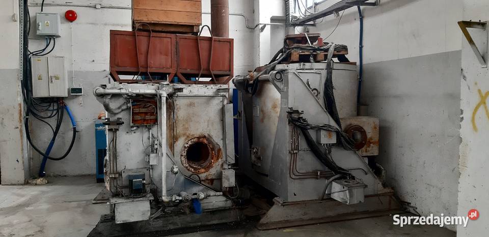 Piec do wytopu aluminium tyglowy Hindenlang Rajsko