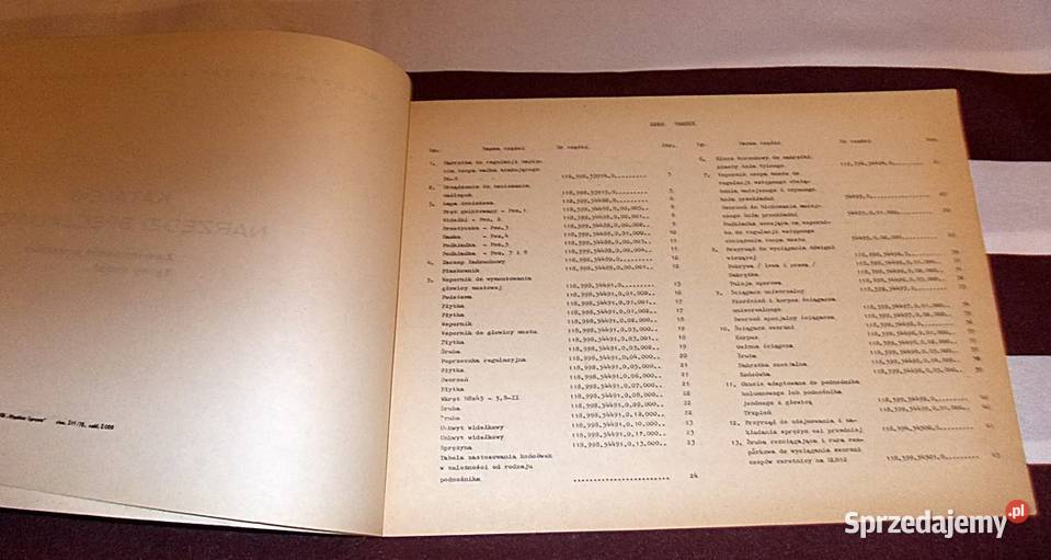 Katalog narzędzi Zawieszenie przednie tylny most Poradniki, albumy i reportaże Ostrów Wielkopolski