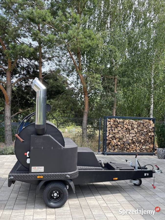 Mobile grills bbq grill przyczepa gastronomiczna Golęczewo