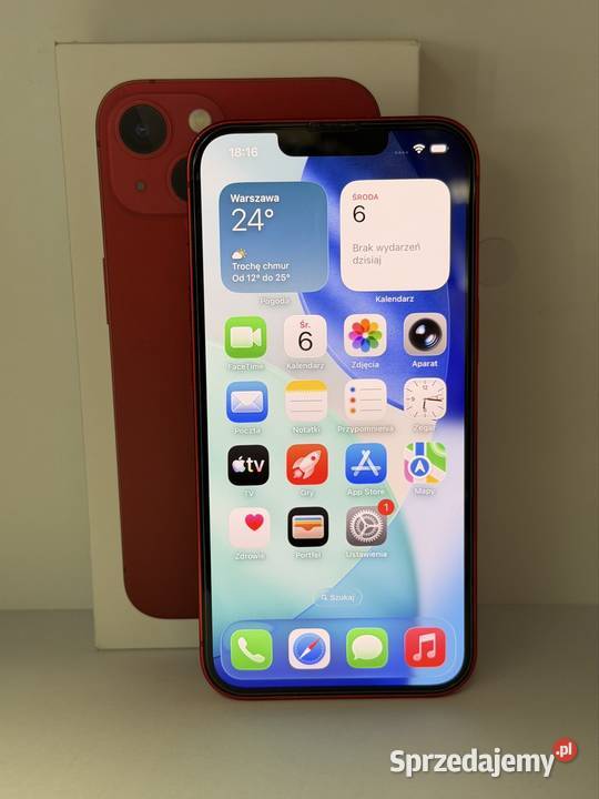 iPhone 13 256GB 100 Kondycja wielkopolskie Kalisz