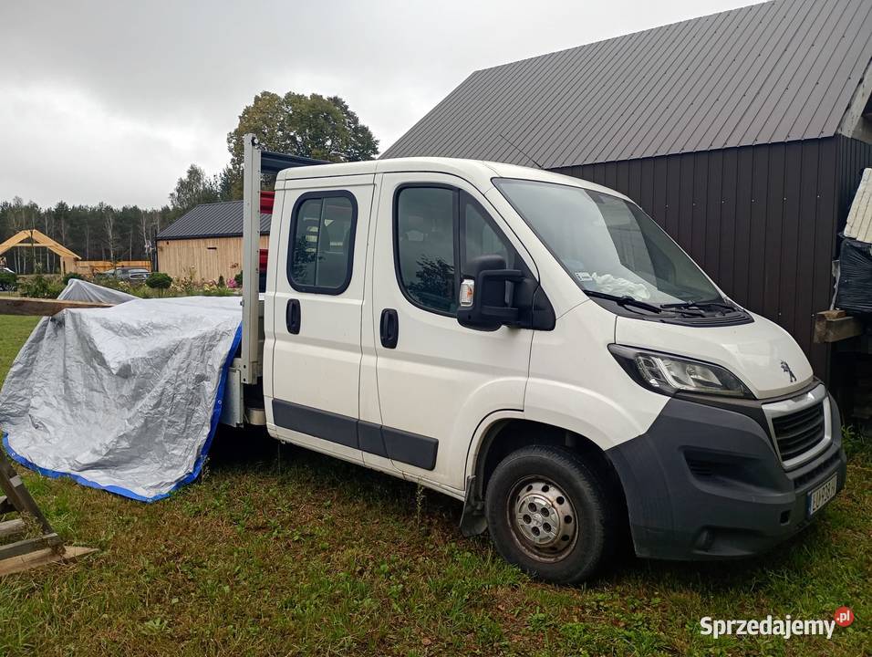 Peugeot Boxer podwójna kabina DOKA fv23 Lublin sprzedam