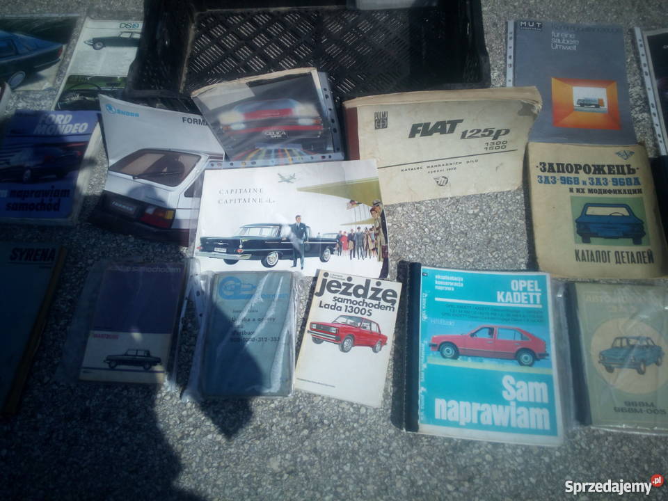 Ksiązka fiat 125p 126p star 28 katalog części Motoryzacja śląskie Sosnowiec sprzedam