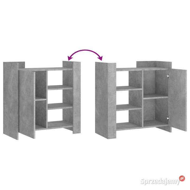 Szafka szarość betonu 735x35x75 materiał sprzedam