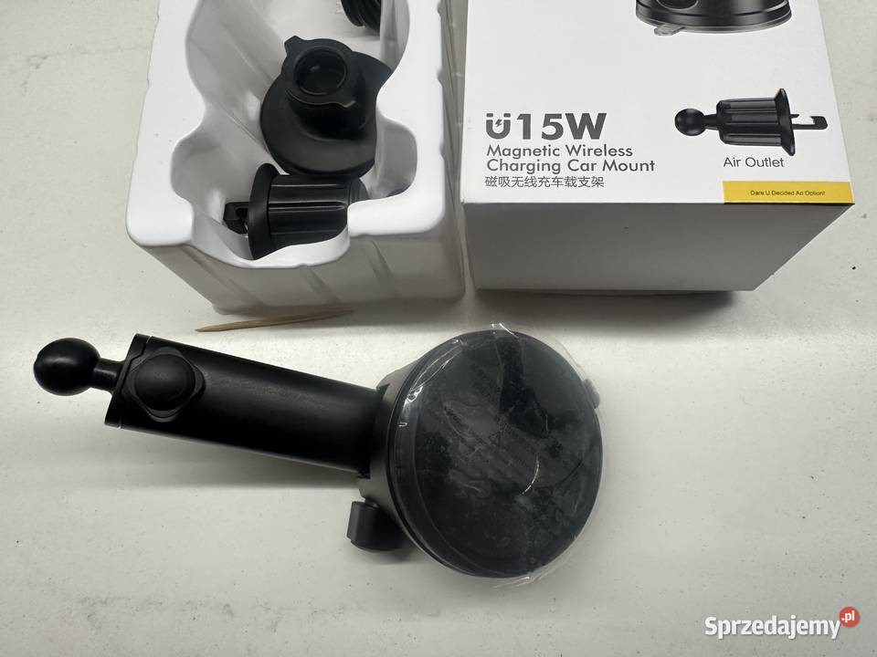 Uchwyt magnetyczny z ładowarką indukcyjną łódzkie Łódź sprzedam