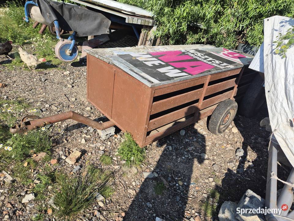 Przyczepa na siano trawe na haka nieuszkodzony Chorkówka sprzedam