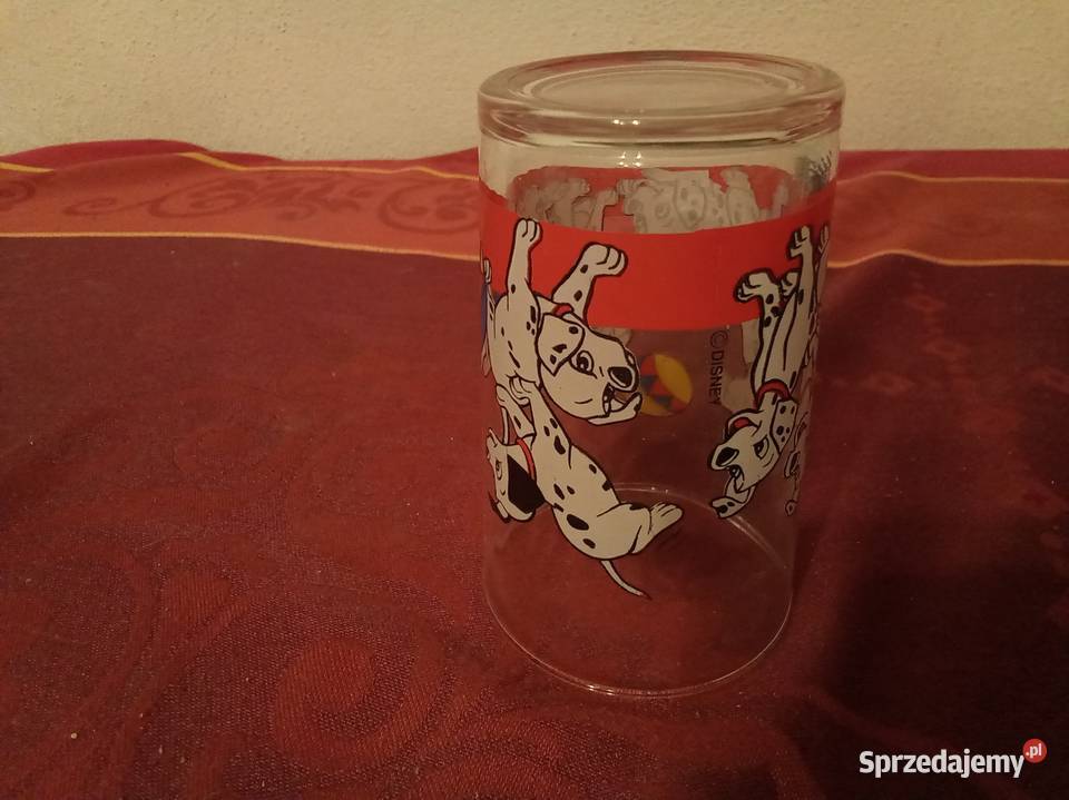 Szklanka Disney dalmatyńczyki mazowieckie Warszawa