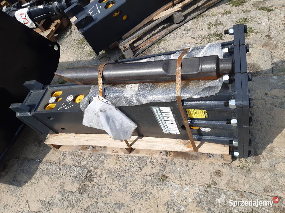 Młot wyburzeniowy Mustang HM 1000 WAGA KOPARKI podkarpackie Zaklików