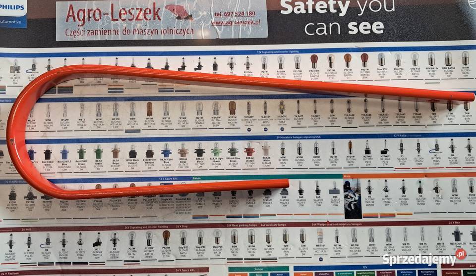 Sprężyna redlicy nawozowej Gaspardo G18901092R podlaskie Bielsk Podlaski sprzedam