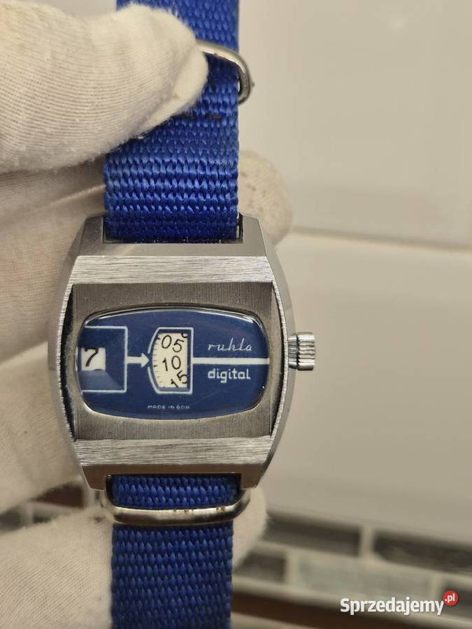 Zegarek Ruhla Digital NRD GDR Zegarki i Biżuteria śląskie Chorzów