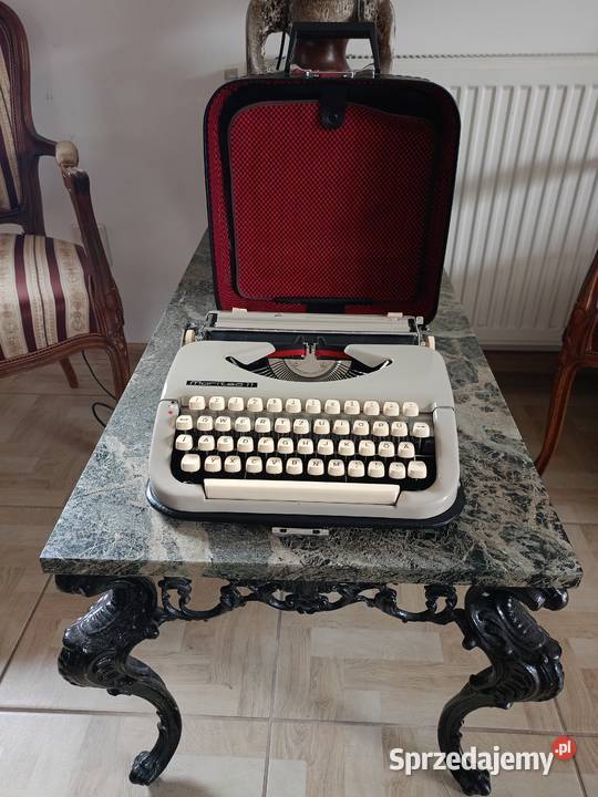 Zabytkowa Maszyna do pisania MARITSA 11 Vintage Drawski Młyn