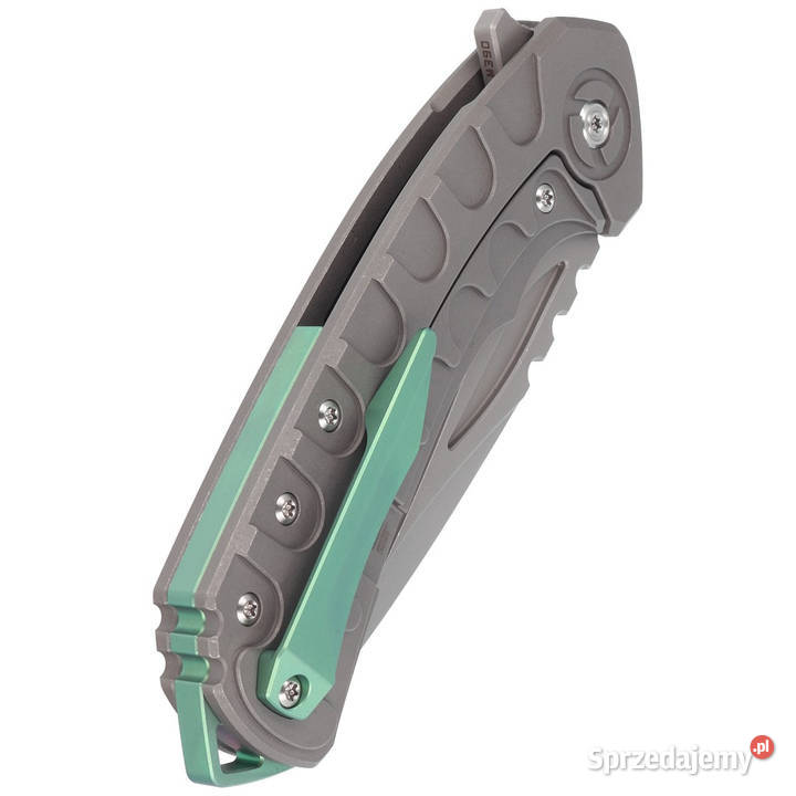 Nóż składany Bestech Buwaya Grey Titanium Dark mazowieckie