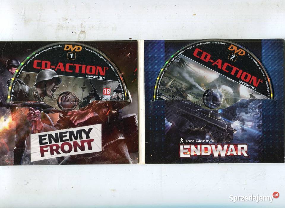 Eneny Front Endwar Gra DVD Szczecin