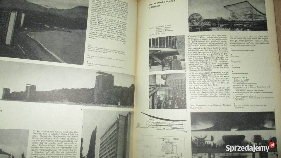 Deutsche Architektur 11 1967 architektura design Łódź sprzedam