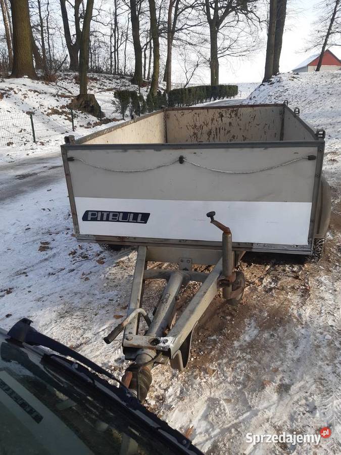 Przyczepka samochodowa 1500 DMC Burtowe i plandeki Olesno