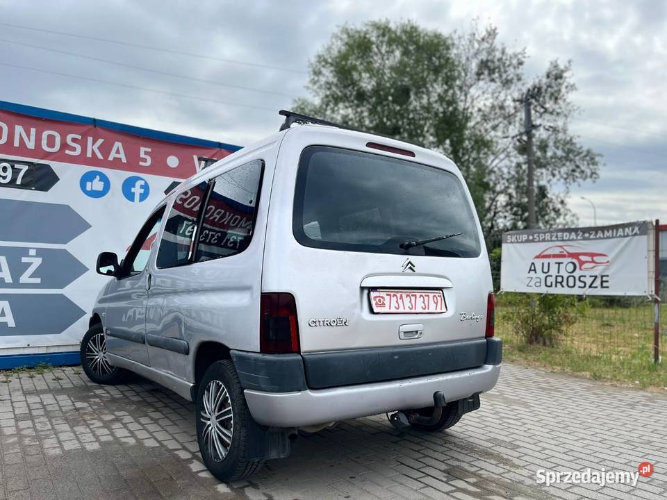 Citroen Berlingo 19 Diesel 5 osobowy HAK Pakowny Berlingo Wrocław
