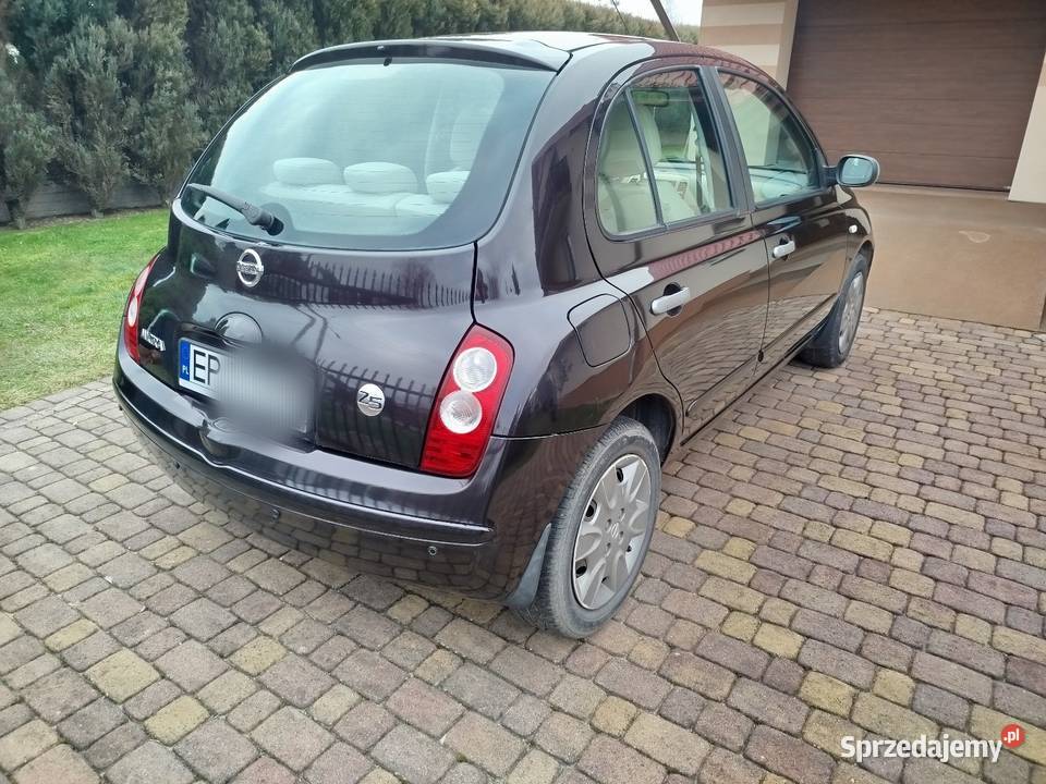 Nissan Micra K12 TH 25 2009 r 80KM Pajęczno