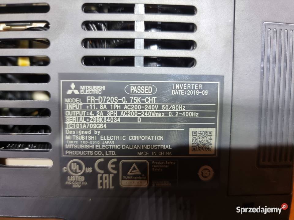 falownik mitsubishi FRD720S075KCHT 1PH 075kw Radom