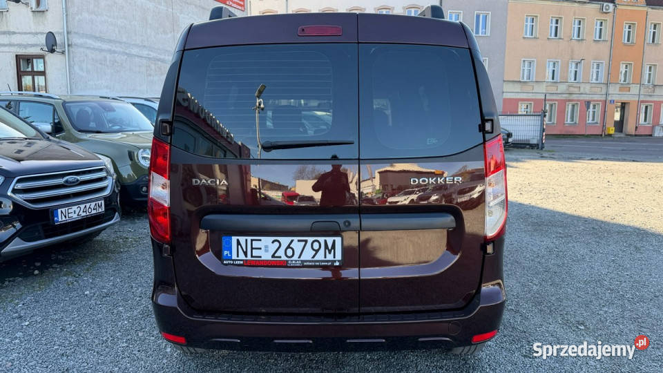 Dacia Dokker Benzyna Zarejestrowany Ubezpieczony Elbląg