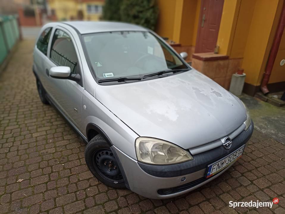 Opel Corsa C 14 90 2002 sport irmscher poduszka powietrzna Nowa Sól