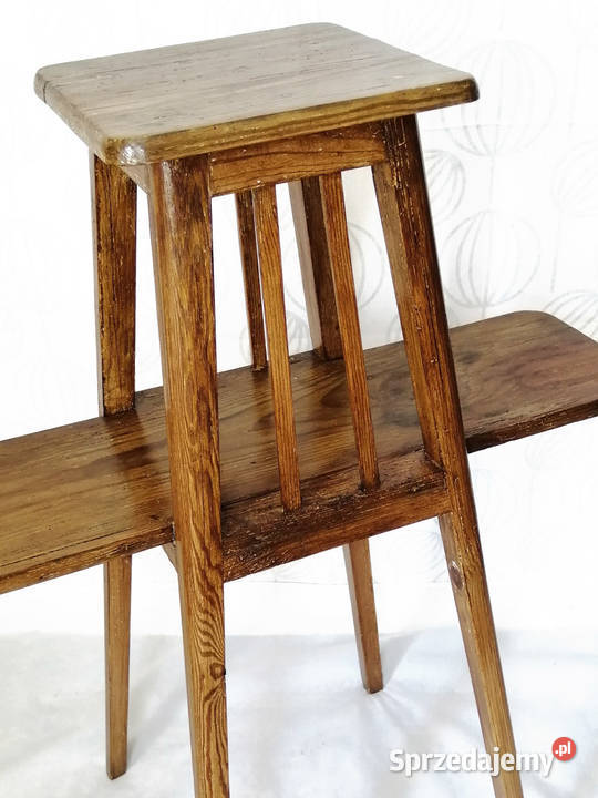 Kwietniki vintage renowacji Kwietnik drewniany Kraków