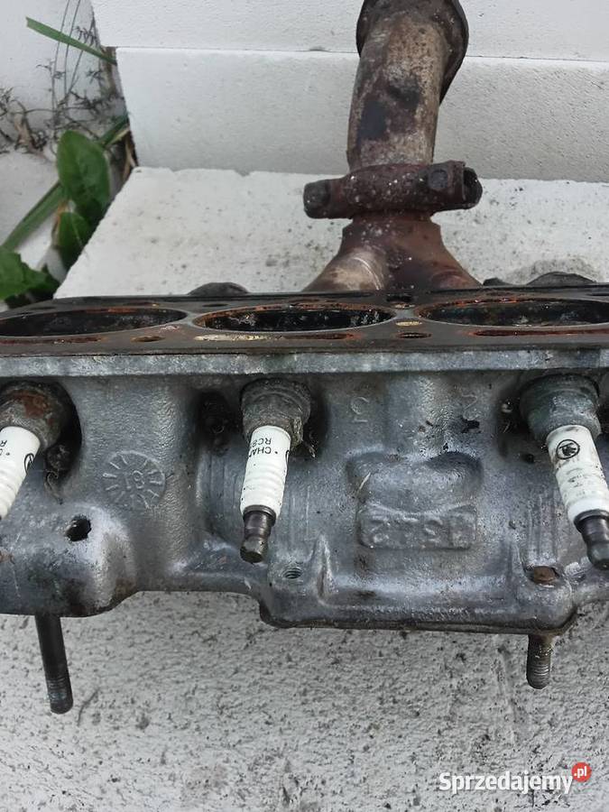 Fiat 127 głowica kolektor wydechowy Głowice cylindrów Milejewo