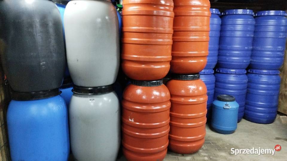 Beczki plastikowe 220 litrów na deszczówkę inne warmińsko-mazurskie