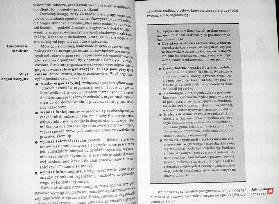 Podstawy zarządzania i kierowania ludźmi w