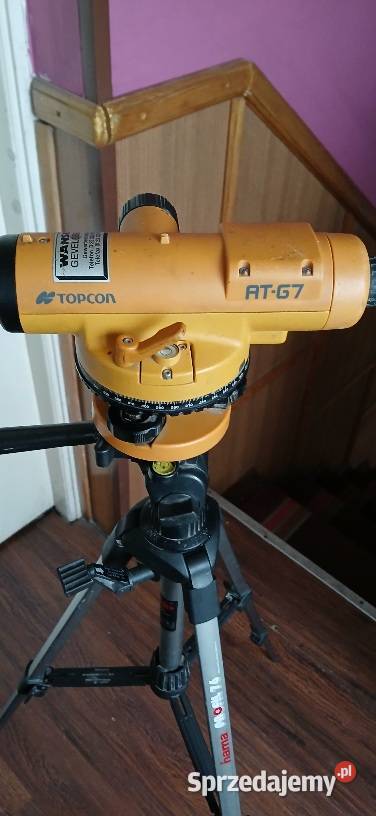 Niwelator optyczny Topcon ATG7 Precyzyjne śląskie Kuźnia Raciborska