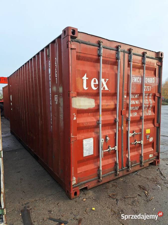 Kontener morski magazynowy 20DV 6 metrowy Racibórz