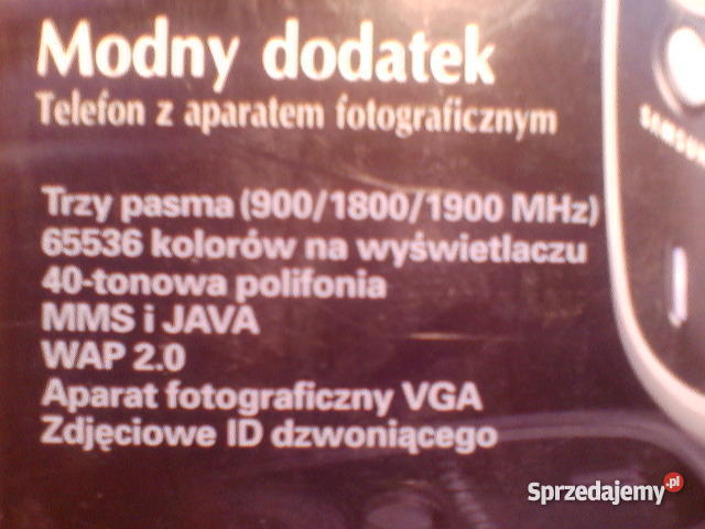 Telefon Samsung X640 różowy z ładowarką i pudełk Kraków