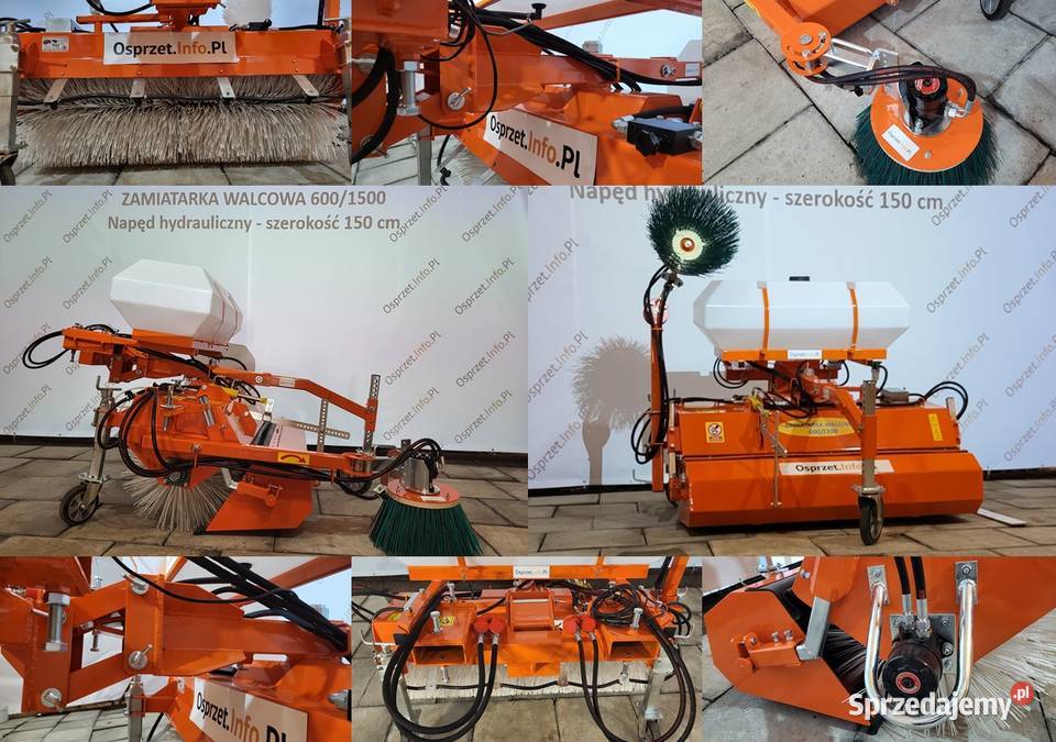 ZAMIATARKA HYDRAULICZNA HYDR 1500600 kosz dolnośląskie Wrocław