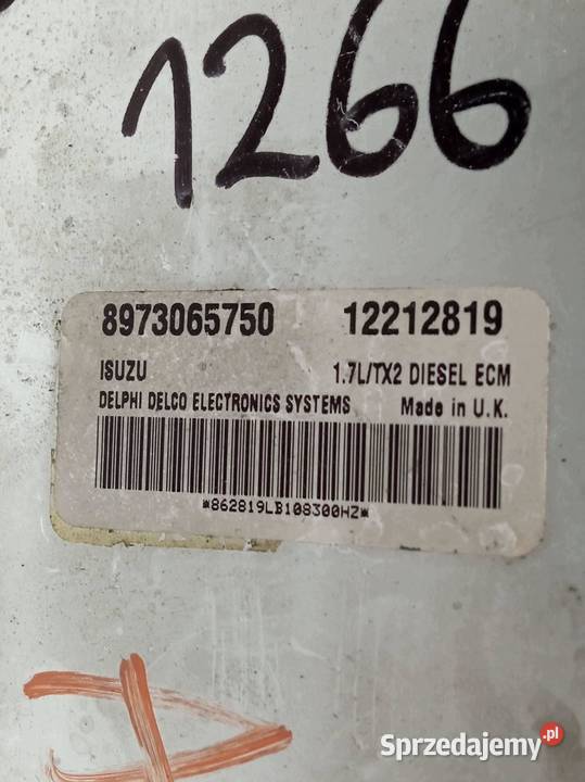 STEROWNIK SILNIKA 12212819 8973065750 17 DTI 74