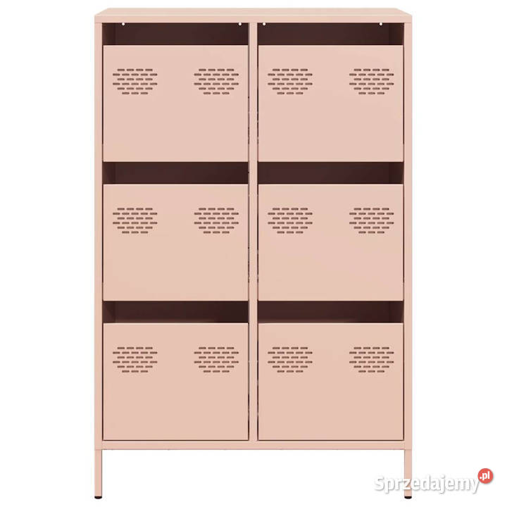 Szafka różowa 68x39x1015 stal WM851221 mazowieckie Warszawa