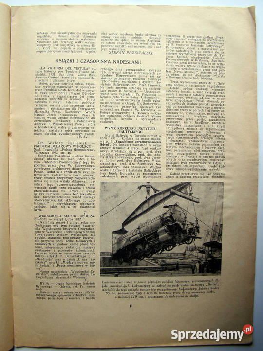 MORZE 6 1932 Organ Ligi Morskiej i Kolonialnej Limanowa