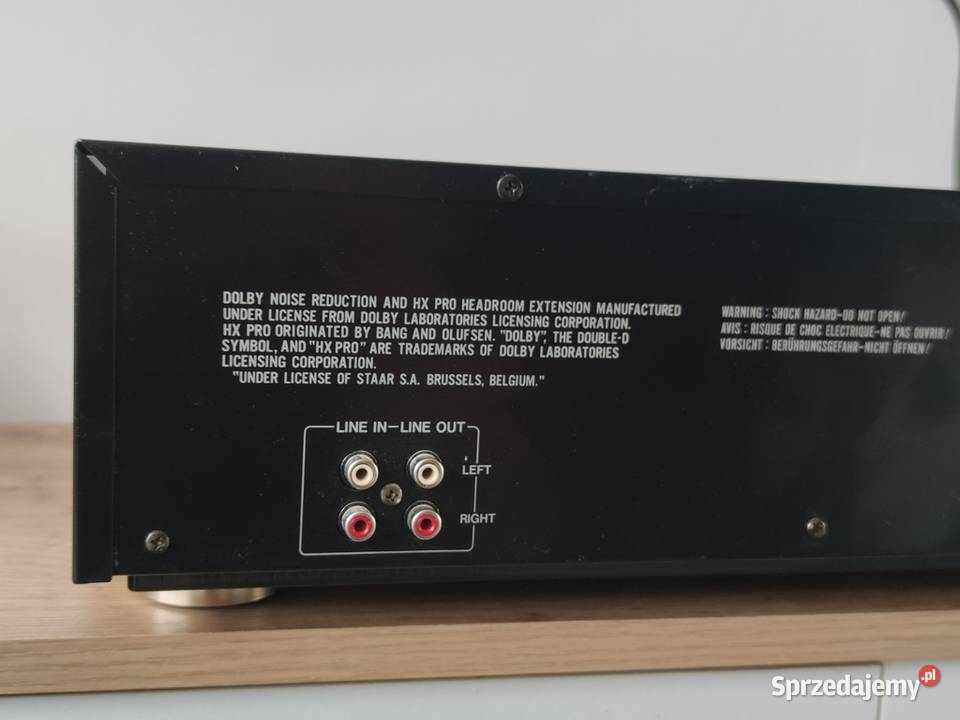 Akai GX65 flagowy odtwarzacz kaset deck Magnetofony Świdwin