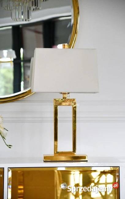Lampa stołowa glamour luksusowa nowoczesna art