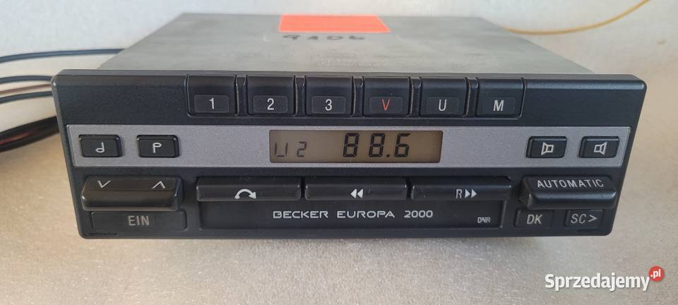 Radio Becker Eropa BE1100 w pięknym stanie podlaskie Białystok
