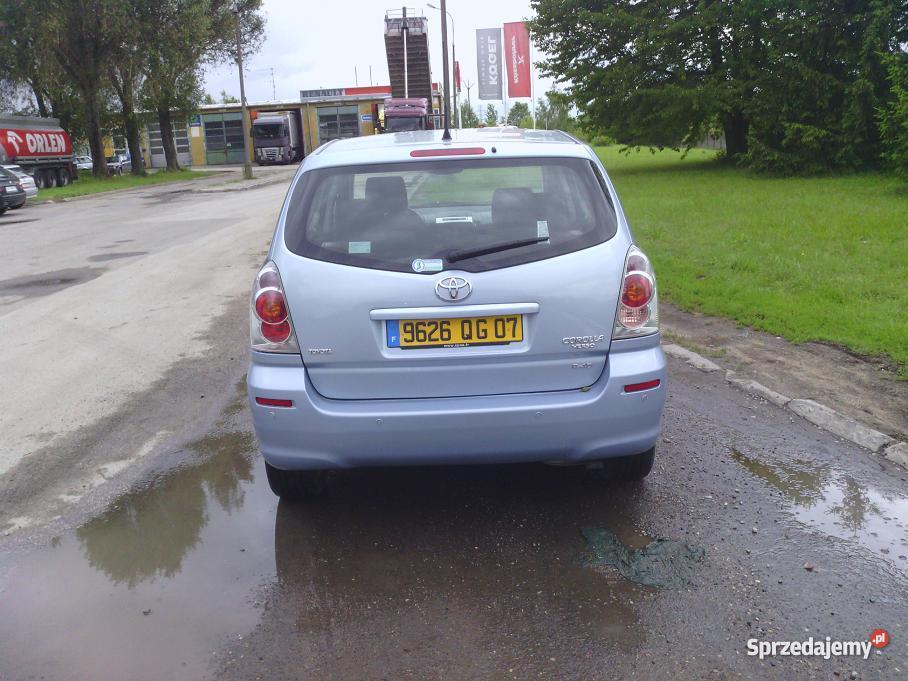 TOYOTA COROLLA VERSO SIEDMIOOSOBOWA manualna Lublin