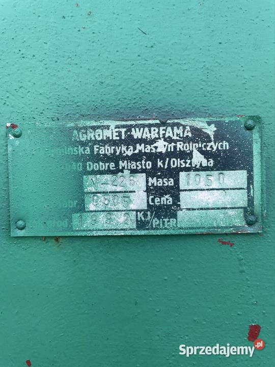 Rozrzutnik obornika 25t Sarzyna sprzedam