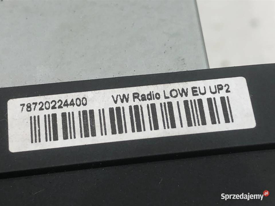 RADIO VW GOLF VI 1K0035186AN 0814 ODTWARZACZ