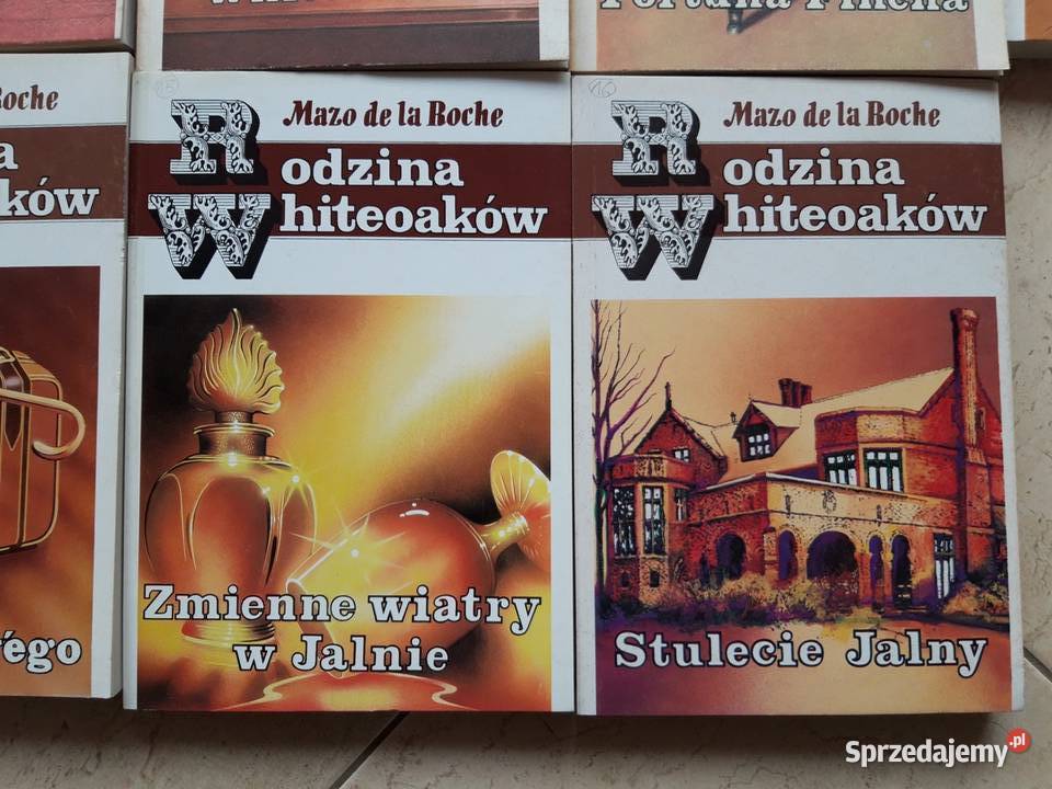 Rodzina Whiteoaków 14 tomów 1989 Antykwariat Bielsko-Biała