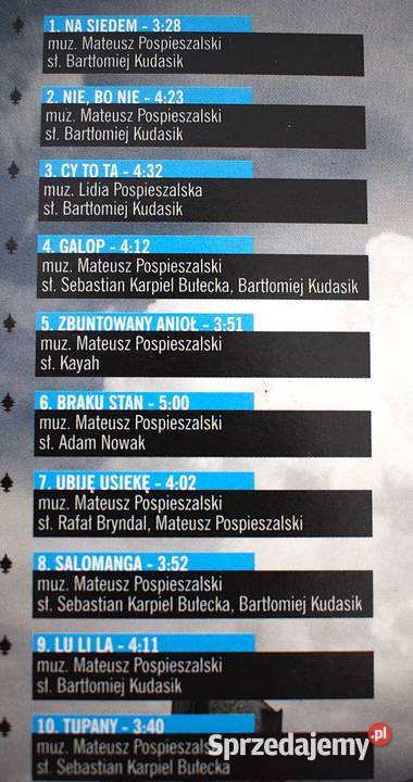 Zakopower Na siedem płyta CD z roku 2007 stan Chełmno