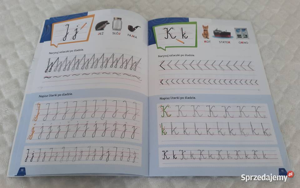 Kaligrafia eduBEZtrudu klasa IIII Greg Książki dla dzieci Czeladź