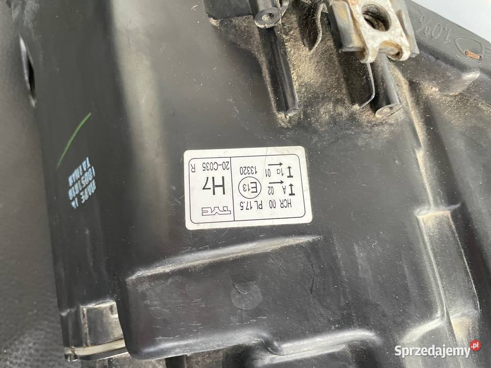 Lampa przednia prawa VW polo 6R 6r1941016e Oświetlenie małopolskie Czarny Dunajec sprzedam