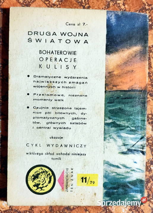 Tygrysy seria książek Żółty Tygrys 1959r
